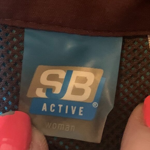 SB Active Women’s 2X Full Zip Jacket & Pants Tracksuit 2 Pc - Picture 2 of 8